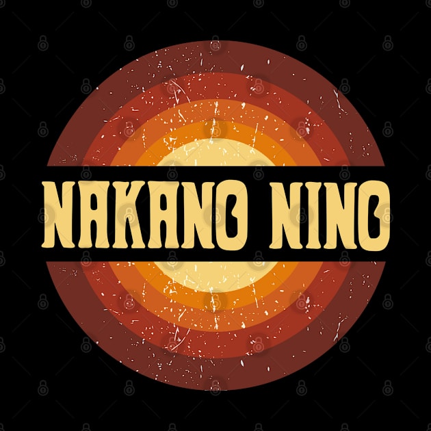 Vintage Proud Name Nino Anime Gifts Circle by Amir Dorsman Tribal