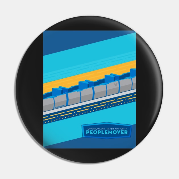People Mover Pin by keystonemagic