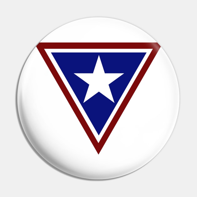 Zenith Comics - Lady America Logo Pin by ZenithComics