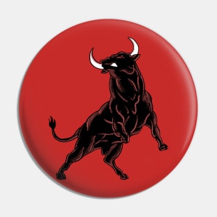 Angry Bull Pin