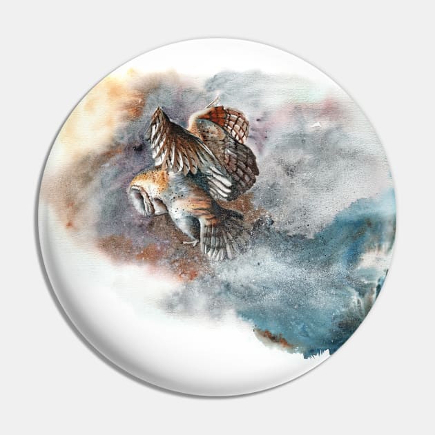Tempest Pin by Mightyfineart