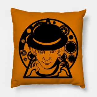 Mechanical Orange Pillow