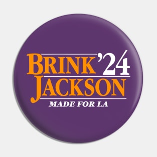 Brink Jackson 24 Made For LA Pin