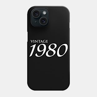 Vintage 1980 Phone Case
