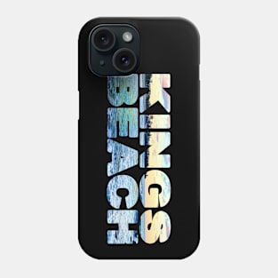 KINGS BEACH - Sunshine Coast surfing the sunset Phone Case