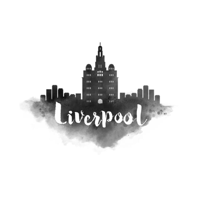 Liverpool watercolor by kursatunsal