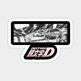 Initial D Risky Turn Magnet