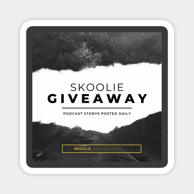 Skoolie Giveaway Magnet by Skoolie Foundation