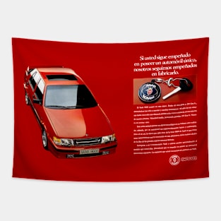 SAAB 9000 - advert Tapestry