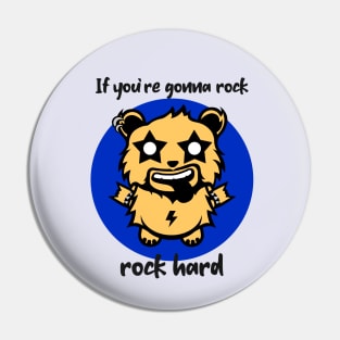 Rock Beary Hard Pin