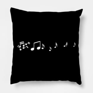 Note-perfect Style - Music Notes Pillow