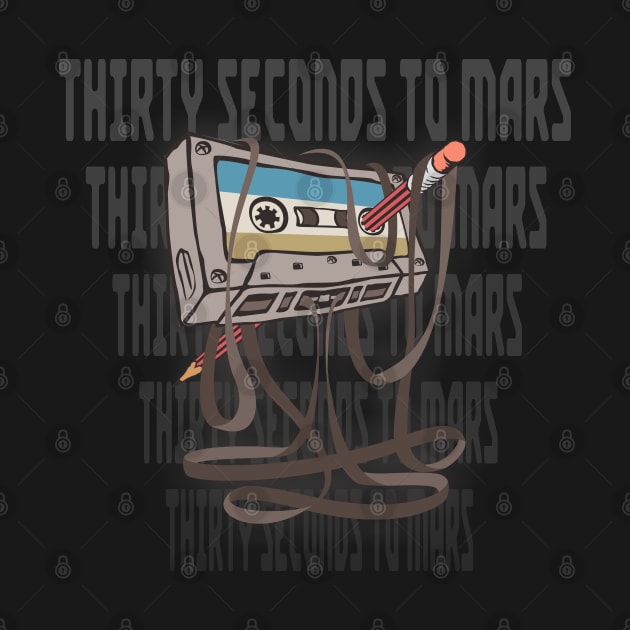 Thirty Seconds To Mars Cassette by orovein
