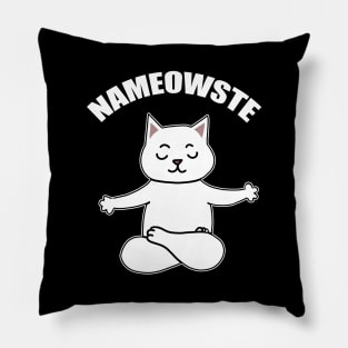 Nameowste Cat Pillow