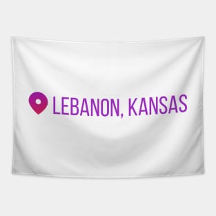 lebanon kansas, men of letters bunker instagram position supernatural Tapestry