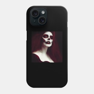 Lady Vampire Halloween Phone Case