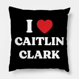 I Heart Cait. Clark Pillow