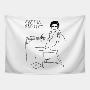Agatha Christie by 9JD Tapestry