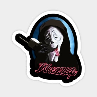 Wazzup - Scary Movie Vintage Magnet