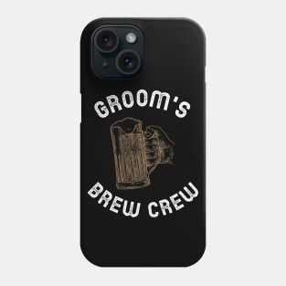 Groom's Brew Crew Phone Case