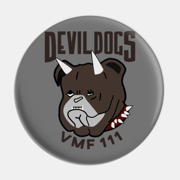 VMF 111 Devil Dogs Pin by Yeaha