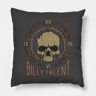 Billy Talent Vintage Skull Pillow