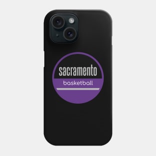 sacramento basketball Phone Case