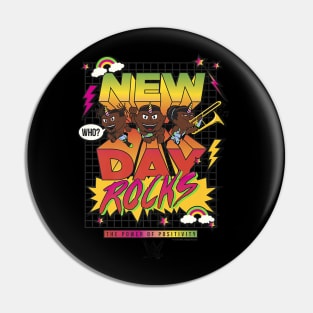 The New Day Rocks Grid Pin