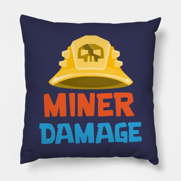 Miner DMG Pillow by Marshallpro