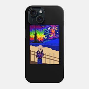 Rainbows in the night Phone Case