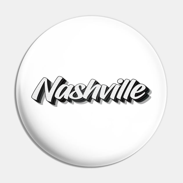 Nashville Pin by ProjectX23 Orange