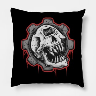 Cyclops Skull Pillow