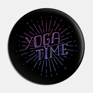 Yoga Fitness Gym Workout Meditation Gift Pin