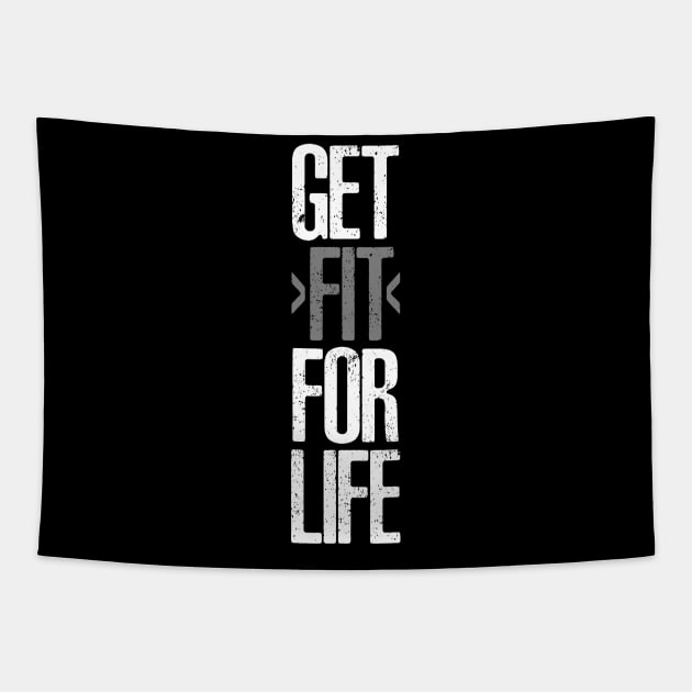 Get fit for life Tapestry by FitnessDesign