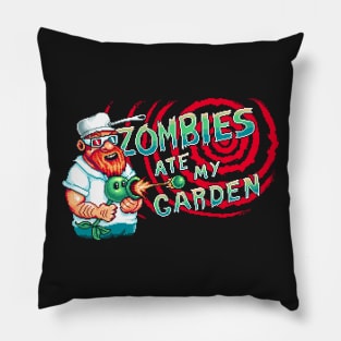 Zombies Ate My Garden Pillow