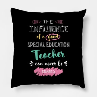 Special Education Teacher Appreciation Gifts - The influence can never be erased Pillow