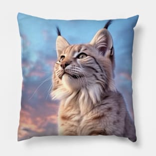 Lynx Animal Nature Majestic Wilderness Pillow