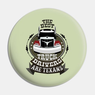 Texas Big Trucker_dark color Pin