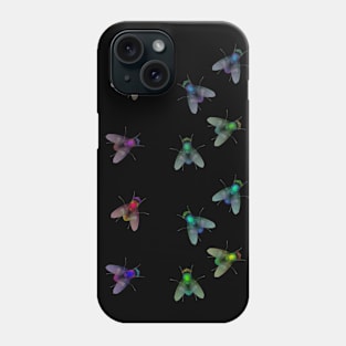 Colorful Fly Everywhere Phone Case