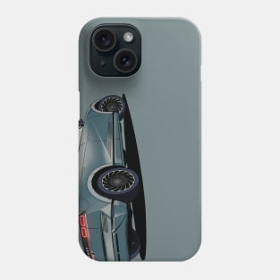 Hyundai Ioniq 5 Electric Car in Teal Blue/Green Phone Case