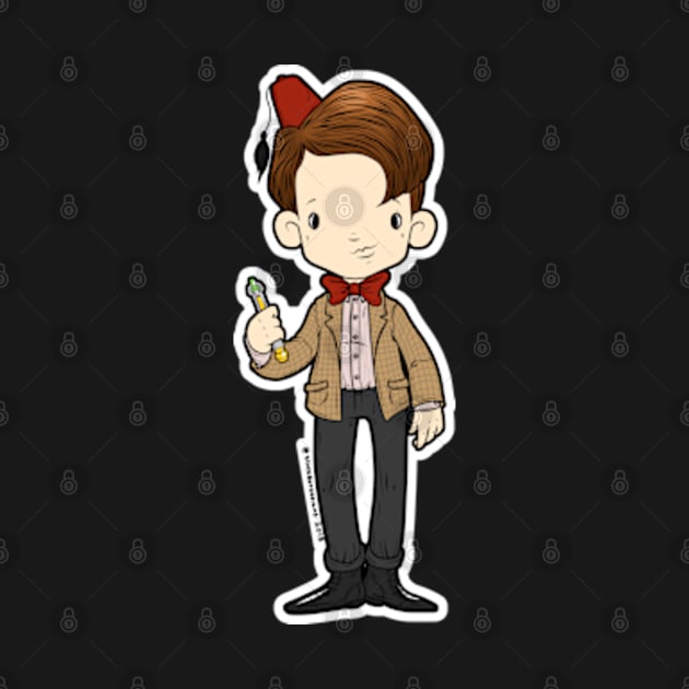 11th Doctor by SpacebatDesigns 