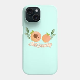 Just peachy design Phone Case