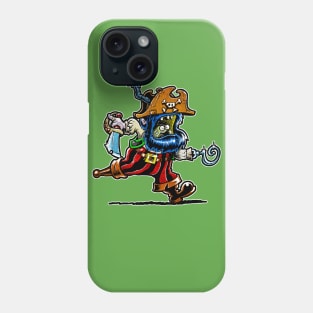 Steam Powered Pirate! Phone Case