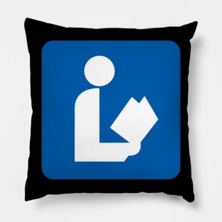 National Library Symbol Pillow