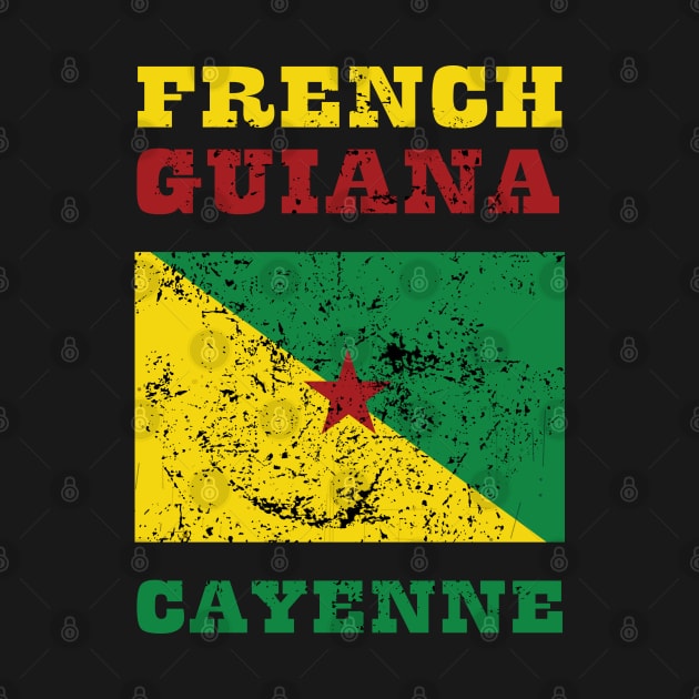 Flag of French Guiana by KewaleeTee