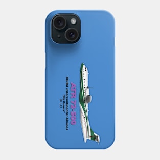 Avions de Transport Régional 72-500 - CEIBA Intercontinental Airlines "Old Colours" Phone Case