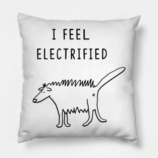 I FEEL ELECTRIFIED Pillow