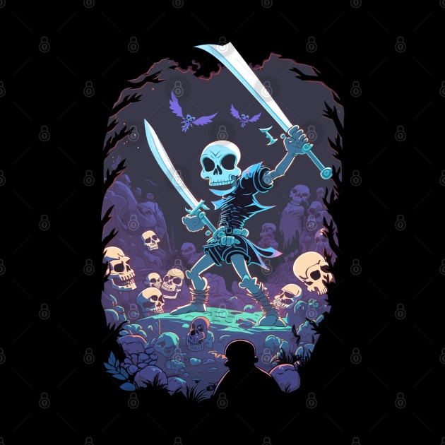 Warrior Skeleton by Spaksu