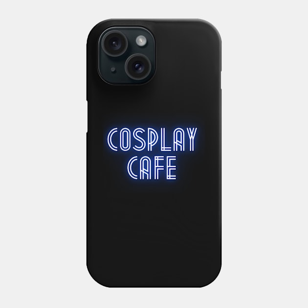 Cosplay Cafe Podcast logo Phone Case by Phoenix Sisters Cosplay