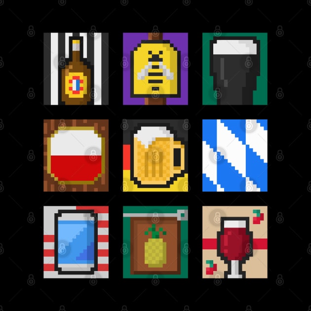 Pixel Beer by CalumArt