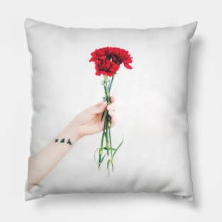 Kometa Brno Phone Case flower artwork design Pillow